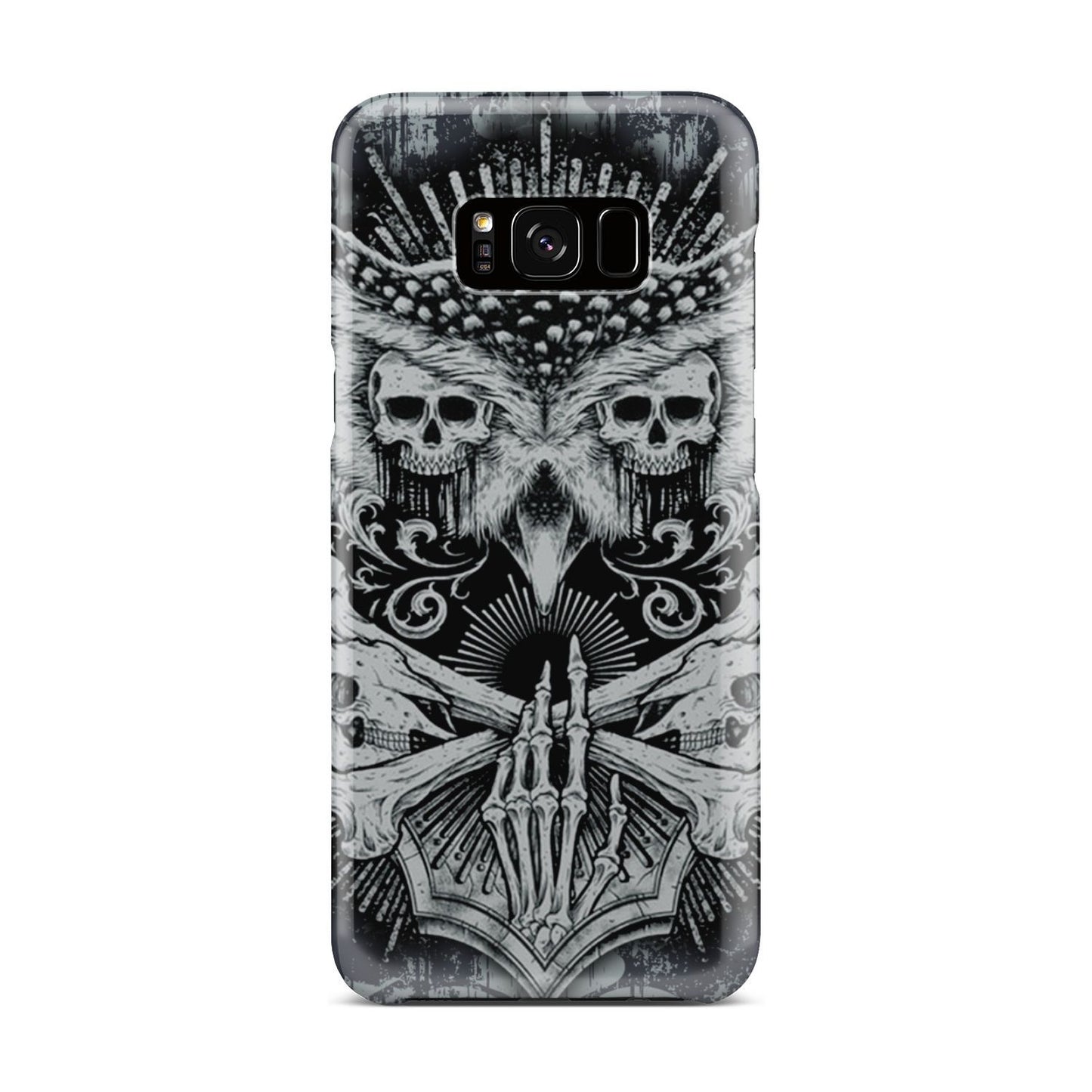 Skull Owl Phone Case Samsung Galaxy S8 Plus  