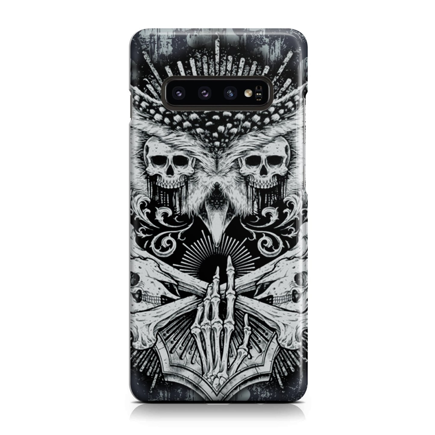 Skull Owl Phone Case Samsung Galaxy S10  