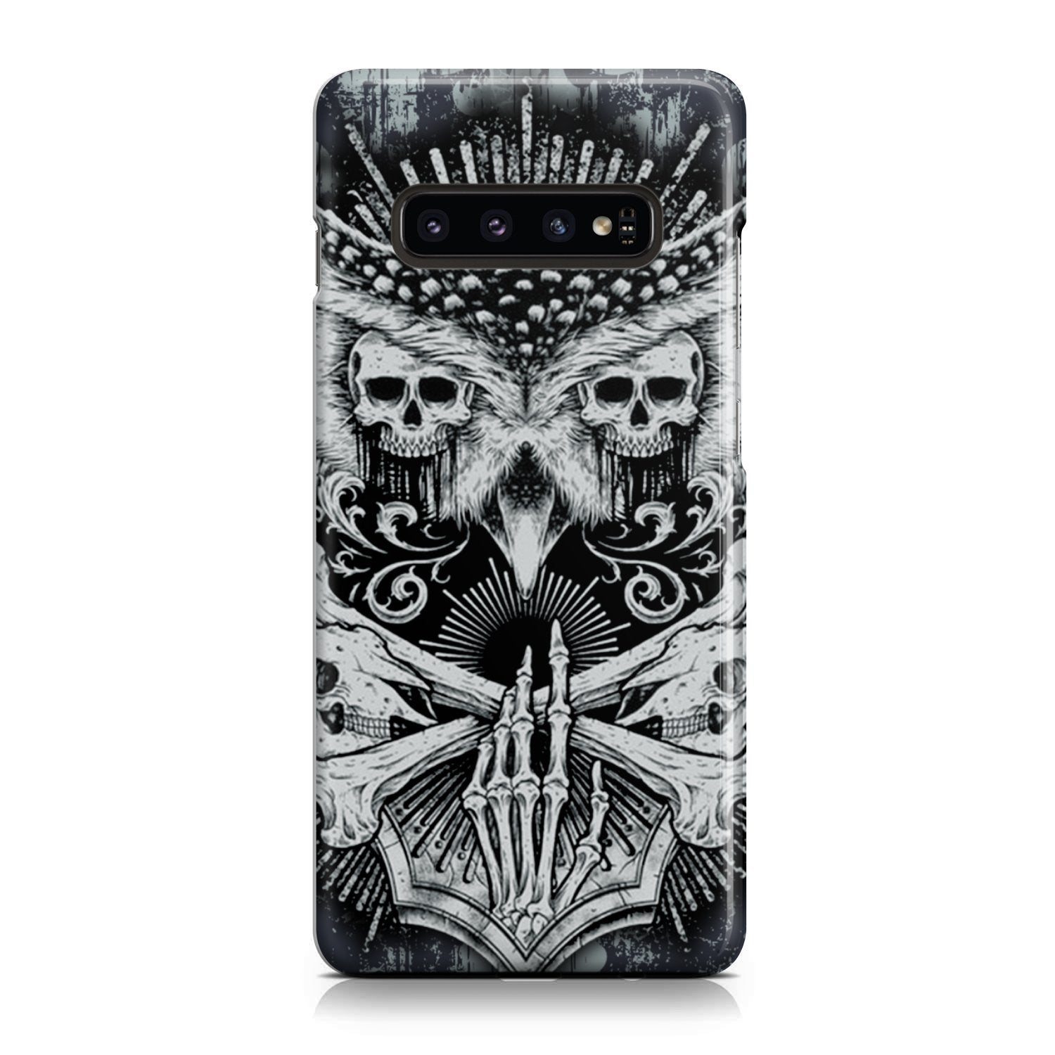 Skull Owl Phone Case Samsung Galaxy S10  