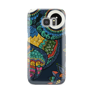 Colorful Owls Phone Case Samsung Galaxy S7  