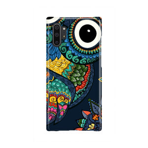 Colorful Owls Phone Case Samsung Galaxy Note 10 Plus  