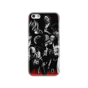 Naruto, Saitama, Luffy,  Luffy,, Goku and Kurosaki Phone Case iPhone SE  
