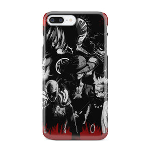 Naruto, Saitama, Luffy,  Luffy,, Goku and Kurosaki Phone Case iPhone 8 Plus  
