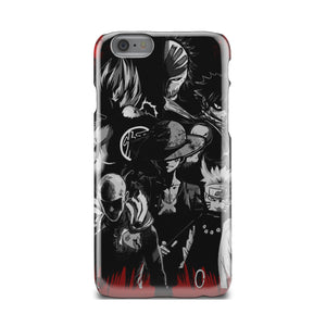 Naruto, Saitama, Luffy,  Luffy,, Goku and Kurosaki Phone Case iPhone 6  