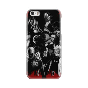 Naruto, Saitama, Luffy,  Luffy,, Goku and Kurosaki Phone Case iPhone 5  