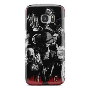 Naruto, Saitama, Luffy,  Luffy,, Goku and Kurosaki Phone Case Samsung Galaxy S6 Edge Plus  