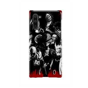 Naruto, Saitama, Luffy,  Luffy,, Goku and Kurosaki Phone Case Samsung Galaxy Note 10  