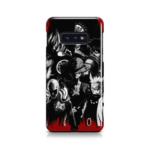 Naruto, Saitama, Luffy,  Luffy,, Goku and Kurosaki Phone Case Samsung Galaxy S10e  