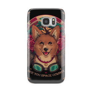 Cowboy Bebop Corgi Dog Ein Phone Case Samsung Galaxy S6  