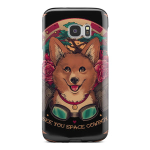 Cowboy Bebop Corgi Dog Ein Phone Case Samsung Galaxy S6 Edge Plus  