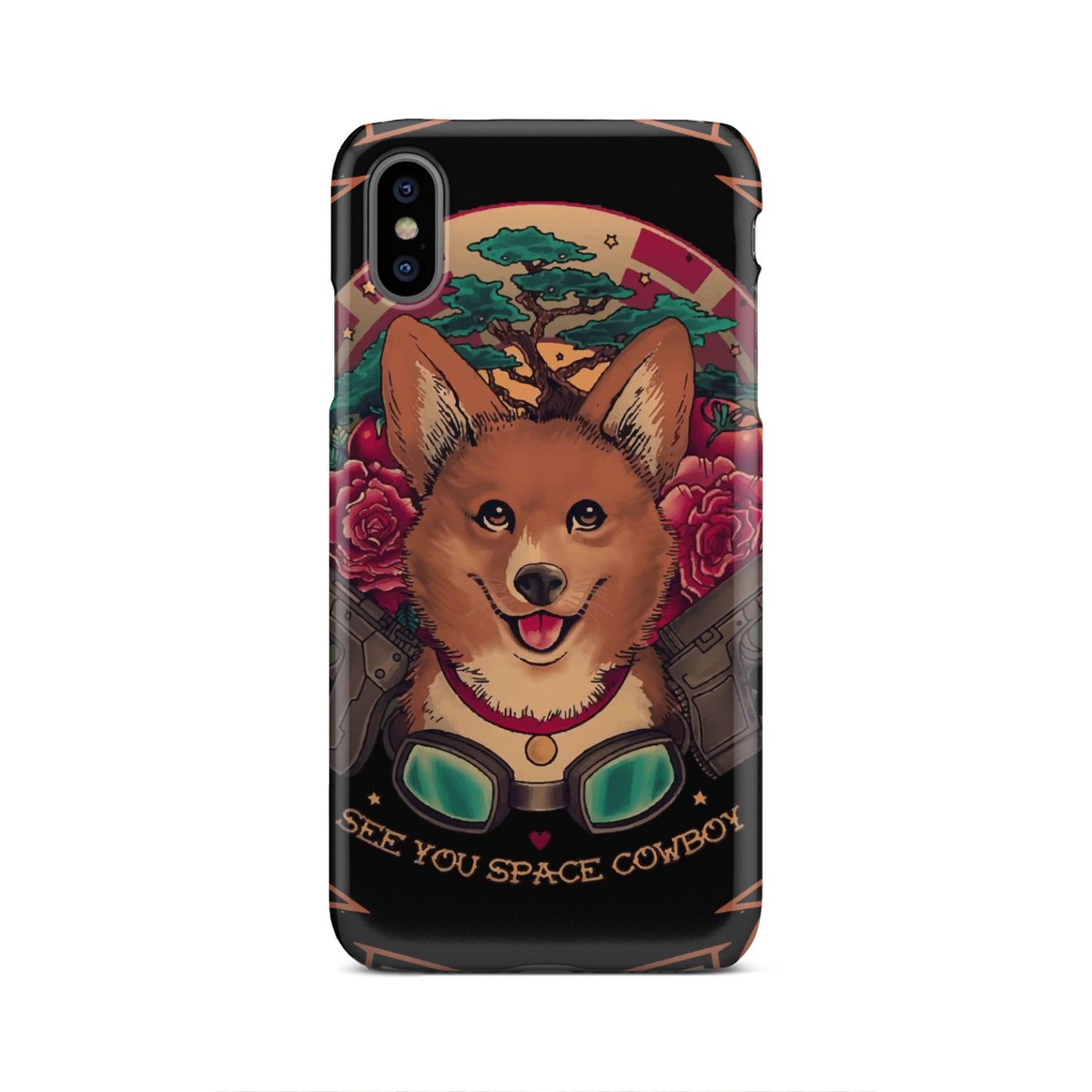 Cowboy Bebop Corgi Dog Ein Phone Case iPhone Xs Max  
