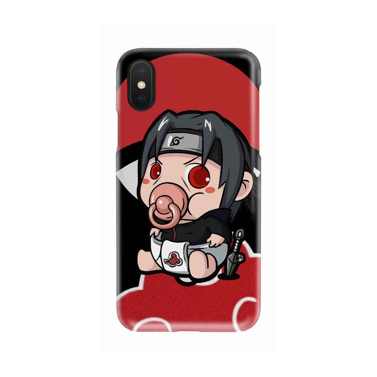 Baby Naruto, Kakashi, Itachi Phone Case   