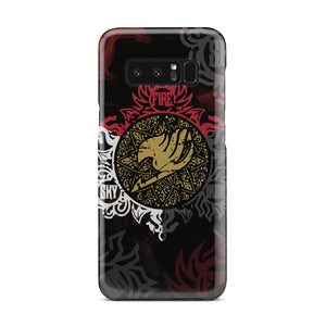 Fairy Tail Dragon Slayer Logo Phone Case Samsung Galaxy Note 8  