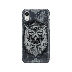 Aesthetic Owl Skull Phone Case iPhone Xr  