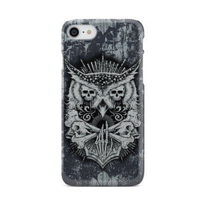 Aesthetic Owl Skull Phone Case iPhone 8  