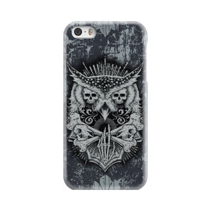 Aesthetic Owl Skull Phone Case iPhone 5  