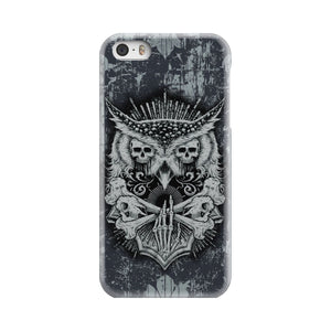 Aesthetic Owl Skull Phone Case iPhone 5s  