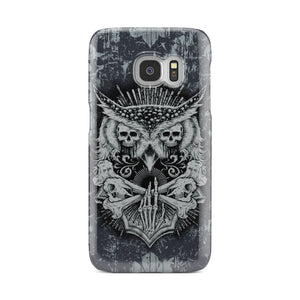 Aesthetic Owl Skull Phone Case Samsung Galaxy S6 Edge  