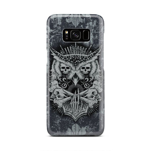 Aesthetic Owl Skull Phone Case Samsung Galaxy S8  