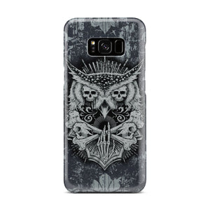 Aesthetic Owl Skull Phone Case Samsung Galaxy S8 Plus  