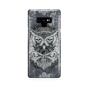 Aesthetic Owl Skull Phone Case Samsung Galaxy Note 9  