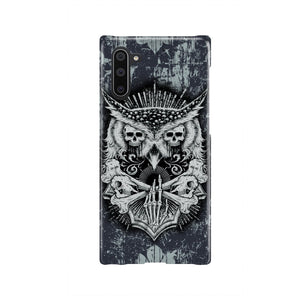 Aesthetic Owl Skull Phone Case Samsung Galaxy Note 10  