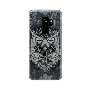 Aesthetic Owl Skull Phone Case Samsung Galaxy S9 Plus  