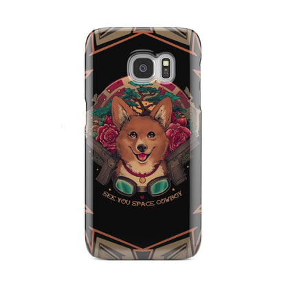 Cowboy Bebop Corgi Dog Ein Phone Case Samsung Galaxy S7  