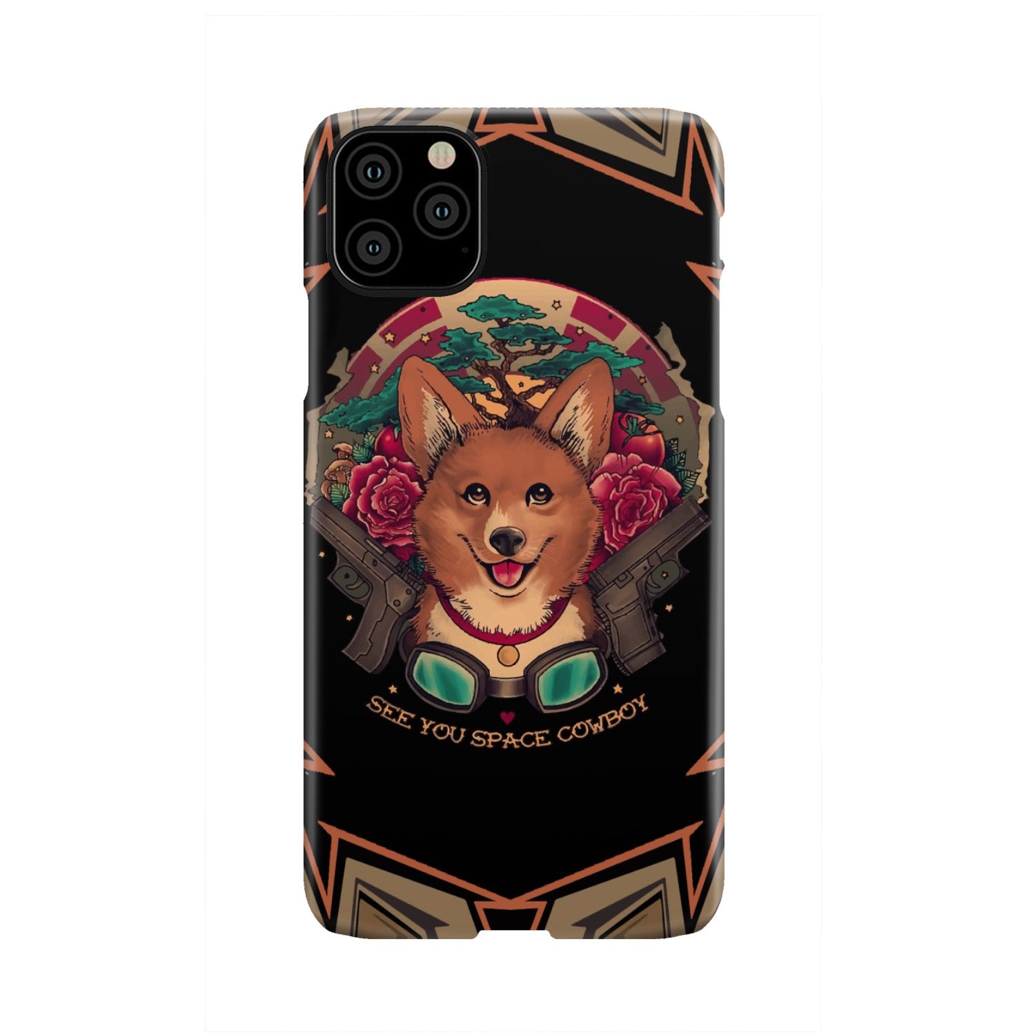 Cowboy Bebop Corgi Dog Ein Phone Case iPhone 11 Pro Max  