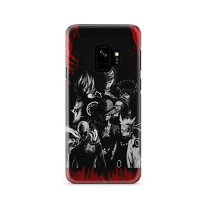 Naruto, Saitama, Luffy, Natsu, Goku and Kurosaki Phone Case Samsung Galaxy S9  