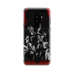 Naruto, Saitama, Luffy, Natsu, Goku and Kurosaki Phone Case Samsung Galaxy S9 Plus  
