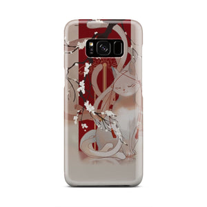 White Cat Phone Case Samsung Galaxy S8  