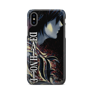Death Note L Lawliet Phonecase iPhone X  