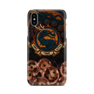 Dragon Ball Make Your Wish Phone Case iPhone Xs  