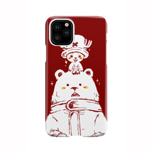 One Piece Chopper and Cute Bear Phone Case iPhone 11 Pro  