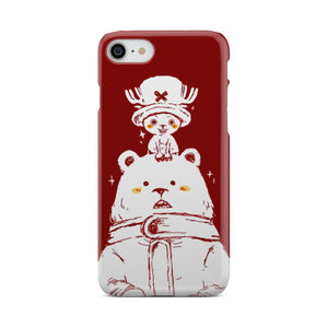 One Piece Chopper and Cute Bear Phone Case iPhone 7  