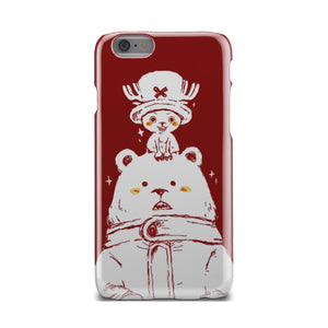 One Piece Chopper and Cute Bear Phone Case iPhone 6s  