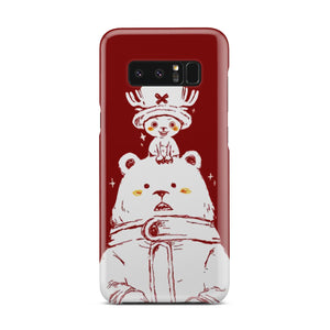 One Piece Chopper and Cute Bear Phone Case Samsung Galaxy Note 8  