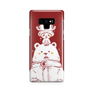 One Piece Chopper and Cute Bear Phone Case Samsung Galaxy Note 9  