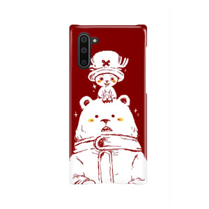 One Piece Chopper and Cute Bear Phone Case Samsung Galaxy Note 10  