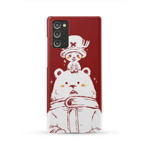 One Piece Chopper and Cute Bear Phone Case Samsung Galaxy Note 20  