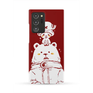 One Piece Chopper and Cute Bear Phone Case Samsung Galaxy Note 20 Ultra  