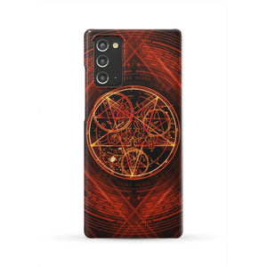Doom 3 Pentagram Phone case Samsung Galaxy Note 20  