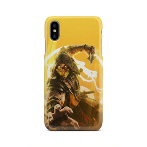 Mortal Kombat Scorpio Phone case iPhone Xs Max  