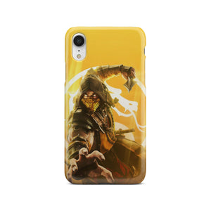 Mortal Kombat Scorpio Phone case iPhone Xr  