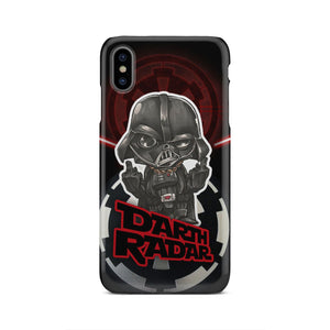 Star Wars Imperial Darth Vader Middle Finger's Up Phone Case iPhone Xs Max  