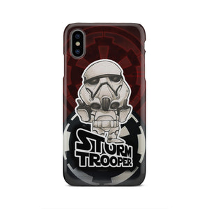 Star Wars Imperial Stormtrooper Middle Finger's Up Phone Case iPhone Xs Max  