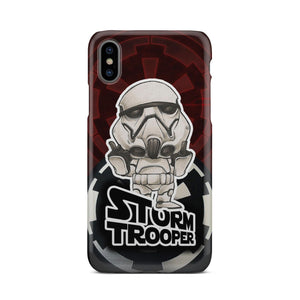 Star Wars Imperial Stormtrooper Middle Finger's Up Phone Case iPhone X  