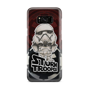 Star Wars Imperial Stormtrooper Middle Finger's Up Phone Case Samsung Galaxy S8 Plus  