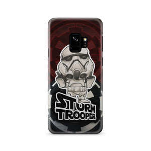 Star Wars Imperial Stormtrooper Middle Finger's Up Phone Case Samsung Galaxy S9  